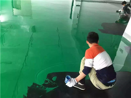 青山下面给你一份环氧地坪漆施工的完整流程